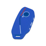 x xotic tech Soft Silicone Key Fob Cover Case Compatible with BMW X7 IX I5 M60 X5 X6 IX I7 5 7 Series 2023 2024 2025 2026, Intelligent Car Side Button Smart Key Protector