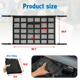 Adjustable Car Overhead Storage Mesh Organizer Net Truck SUV Camping Accessories