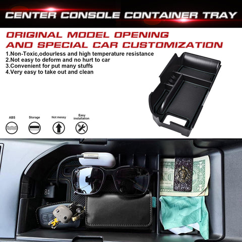 Center Console Organizer for Toyota Camry 2018-2024 Accessories Storage Tray