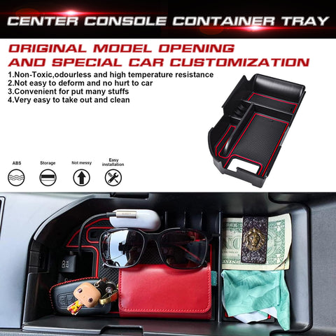 Center Console Organizer for Toyota Camry 2018-2024 Accessories Storage Tray