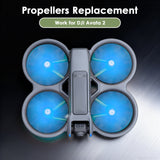 x xotic tech Propellers Replacement Compatible with DJI Avata 2, 3032S Low-Noise Spare Blades Props Wings Drone Accessories(4PCS)