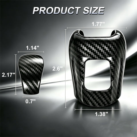 Gear Shifter Head Trim Shell Sticker Accessories For Honda Civic Accord CR-V