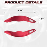 Have one to sell? Sell now Red Aluminum Paddle Shifter Extension For Mini Cooper/Hatch/Hardtop F55 F56 F57