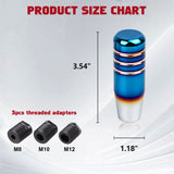 JDM Universal Aluminum Manual Racing Car Gear Stick Shift Knob Shifter Lever