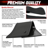 x xotic tech Door Slot Mat Compatible with Ford Mustang 2015-2023, Center Console Liner Organizer Non-Slip Cup Holder Insert Groove Door Pocket Pad Car Accessories