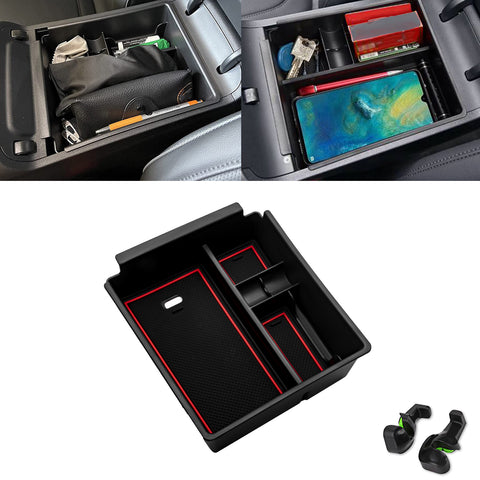 Center Armrest Coin Storage Box Holder For Hyundai Tucson Limited Hybrid 2022+