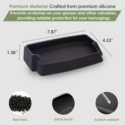 Center Console Sunglasses Holder Case For Tesla Model 3 Highland Model Y Juniper