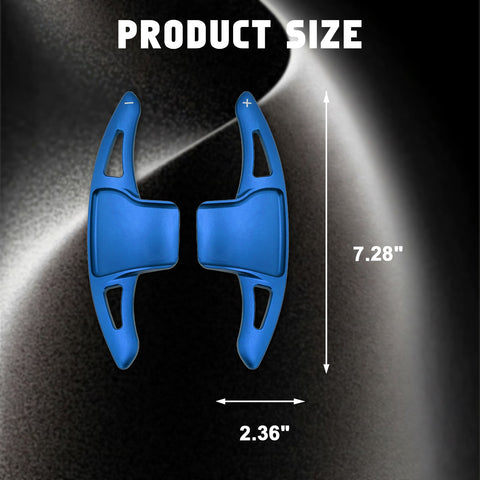 Aluminum Paddle Shifter Extension Decoration Cover For Ford Explorer 2013-2019