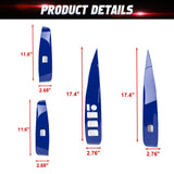 4pcs/Set Window Lift Switch Panel Overlay Trim Fit Toyota Camry 8th Gen 2018-25