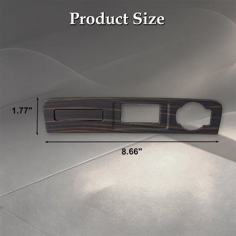 Wood/Carbon Look Console USB Port Charger Switch Panel Cover For Honda CRV 2023+