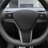 Console Strip Steering Wheel Paddle Shifter Door Panel Cover For Model 3 Model Y