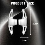 Aluminum Paddle Shifter Extension Decoration Cover For Ford Explorer 2013-2019