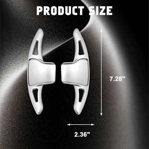 Aluminum Paddle Shifter Extension Decoration Cover For Ford Explorer 2013-2019