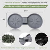 Center Console Cup Coasters Anti-Slip Cup Holder Accessories For Tesla Model 3/Y