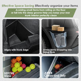 Rear Trunk Storage Bins Side Box with Carpeted Lid For Tesla Model Y Juniper 25+