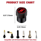 x xotic tech // Slash Tire Valve Stem Cover Caps Compatible with Dodge Challenger Charger Durango Avenger SRT Hornet R/T Dart Journey Magnum Nitro Caliber Aluminum Alloy Wheel Valve Cap Set(4Pcs)