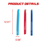 Tri-Colored Front Center Kidney Grille Strips Clip Cover For BMW X7 G07 2023+