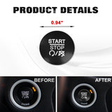 Alloy Engine Start Stop Push Button Cover For Dodge Charger Challenger 2010-2022