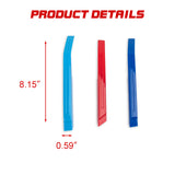 Tri-Colored Front Kidney Grille Strips Clip Cover For BMW 5 Series G60 2024-up