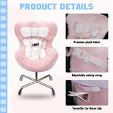 Cute Doll Mini Safety Seat Air Vent Clip Car Interior Decoration Accessories