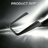 Wood/ Carbon Look Gear Shift Box Side Stripe Cover Accessories For Honda CRV 23+