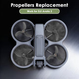 x xotic tech Propellers Replacement Compatible with DJI Avata 2, 3032S Low-Noise Spare Blades Props Wings Drone Accessories(4PCS)