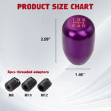 JDM Universal Aluminum 5 Speed Manual Car Gear Stick Shift Knob Shifter Lever
