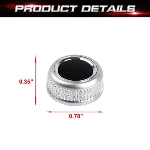 Joystick Center Console Button Cover Volume Control Knob For Audi A4 A5 Q5 13-15