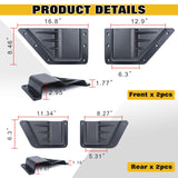 Door Side Storage Box Handle Organizer Kit For Ford Bronco 4 Doors 2021-2025