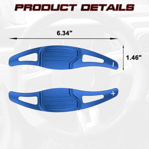 Aluminum Paddle Shifter Extension For Ford Fusion Mondeo Edge Lincoln MKX MKC MKZ