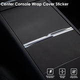 Center Console Wrap Cover Kit For Tesla Model 3 Highland Model Y Juniper 2025+