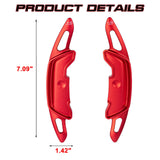 Red Aluminum Paddle Shifter Extension For Hyundai Ioniq 5 N Ioniq 6 N 2024-up