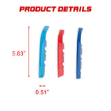 Tri-Colored Front Kidney Grille Strips Clip Cover For BMW 3 Series G20 2019-2022