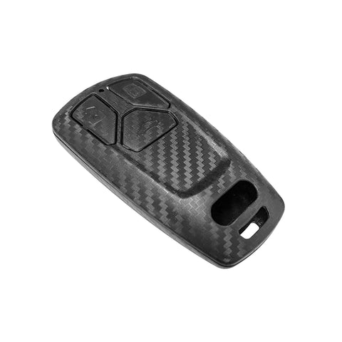 Carbon Fiber Texture Keyless Smart Key Fob Case For Audi A4 A5 S5 Q5 Q7 TT SQ5