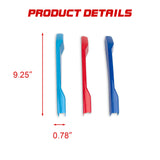 Tri-Colored Front Center Kidney Grille Strips Clip Cover For BMW X6 G06 2020-up