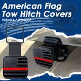 x xotic tech 2 Inch Universal American Flag Tow Hitch Covers, Trailer Hitch Cover Tube Plug Insert, Car Exterior Accessories, Receiver Tube Hitch Plug