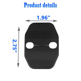 Door Lock Cover Trim Protection Kit Decor For Jeep Wrangler JK JKU 2007-18 Black