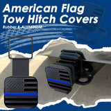 x xotic tech 2 Inch Universal American Flag Tow Hitch Covers, Trailer Hitch Cover Tube Plug Insert, Car Exterior Accessories, Receiver Tube Hitch Plug