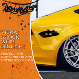 11x4.25 Inches Large Vinyl Car Peeking Monster Bumper Sticker for Cars, Trucks
