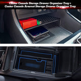 Anti-Slip Center Console+Armrest Box Storage Container Case For Honda CRV 2023