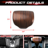 Peach Wood Grain Inner Gear Shift Lever Knob Cover Trim For Honda CR-V 2017-2022