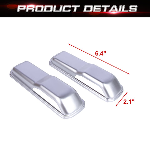 x xotic tech Front Engine Hood Hinge Cover Trim Decoration Exterior Accessories Compatible with Jeep Wrangler JL JLU 2018-up & Gladiator JT Truck 2/4 Door 2020-up (2Pcs)