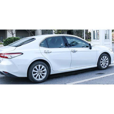Chrome Exterior Door Handle Bowl Cover Trim Decor Kit For Toyota Camry 2018-2026