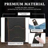 Portable Bottle Wine Gift Bag Champagne Beer Holder for Picnic Party, Christmas