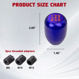 JDM Universal Aluminum 5 Speed Manual Car Gear Stick Shift Knob Shifter Lever