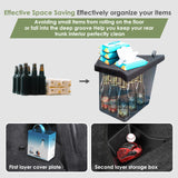 Rear Trunk Storage Bins Side Box with Lids For Tesla Model 3 Highland 2024-up