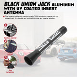 Xotic Tech Car Short/Long Antenna Union Jack Flag Checkerboard Theme Compatible with Mini Cooper All Models
