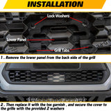 OE Style Front Grill Garnish Radiator TSS Sensor Cover Replacement OEM 53141-35060 For Toyota Tacoma TRD PRO 2018 2019