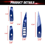4pcs/Set Window Lift Switch Panel Molding Trim Fit Toyota Camry XV70 2018-2025