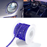 16.4 Ft Rhinestone Auto Dashboard Line Self Adhesive Molding Sticker Trim Strips